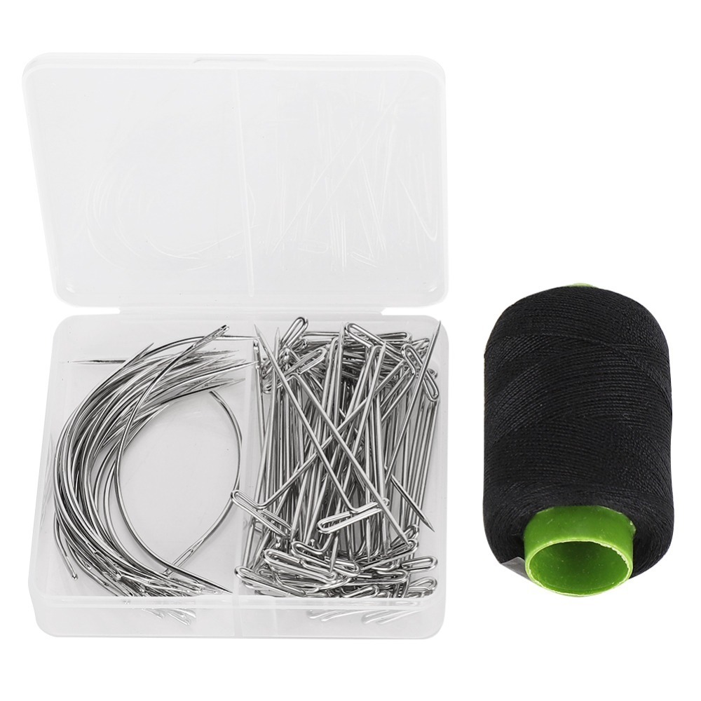 Sewing Tas - 100 pçs prata/ouro/preto ferro alfinetes de