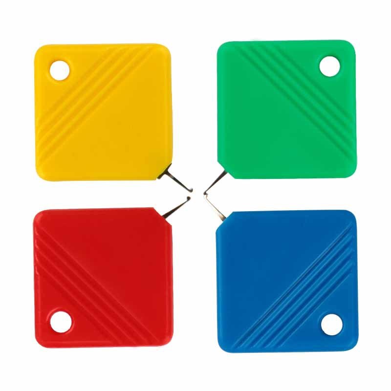 Seam Gauge Metal - 10 pçs/set guia para idosos agulha
