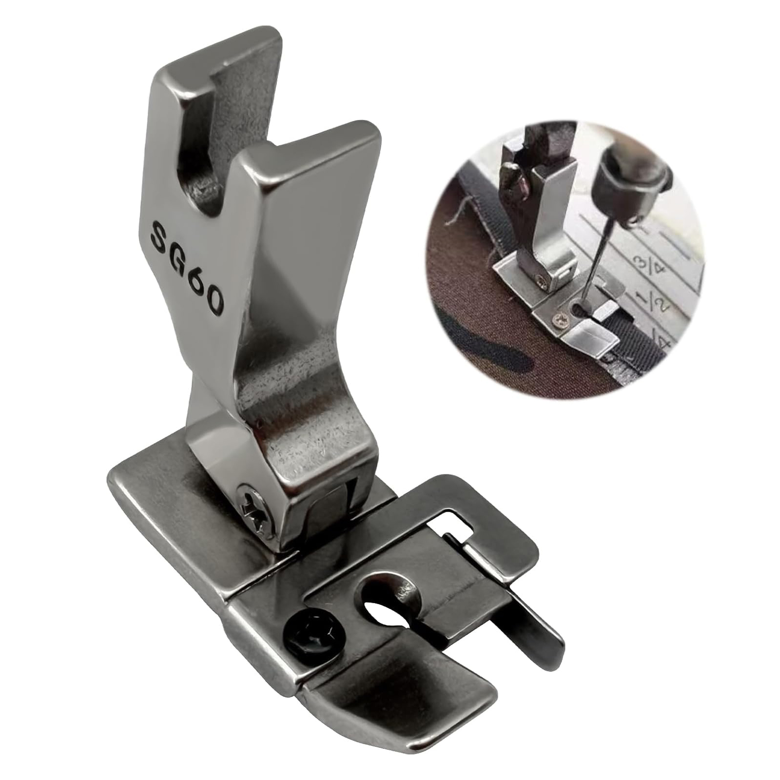 Seam Gauge Metal - Pé de Costura de 1/4 de