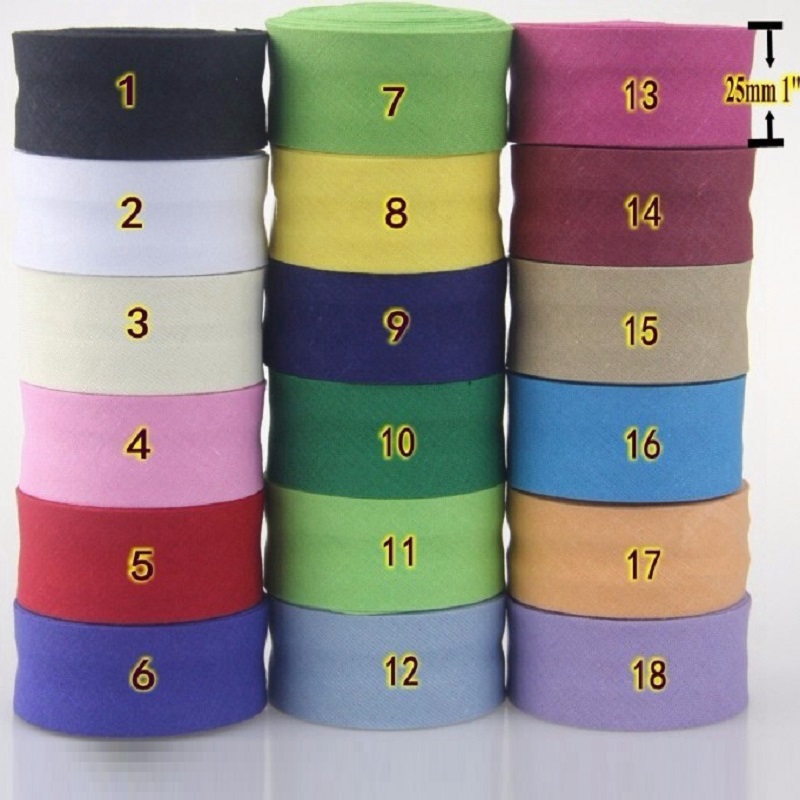Fita de Viés de Algodão de 25  - Binding Tape Bias avaliação e preço