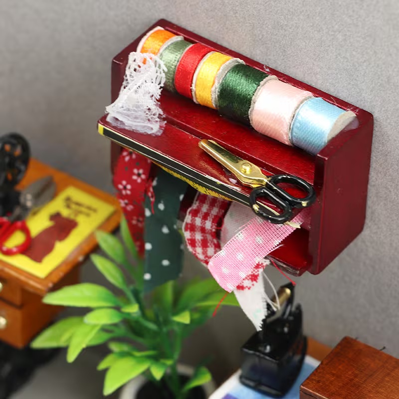 Caixa de Costura Miniatura par - Sewing Factory avaliação e preço