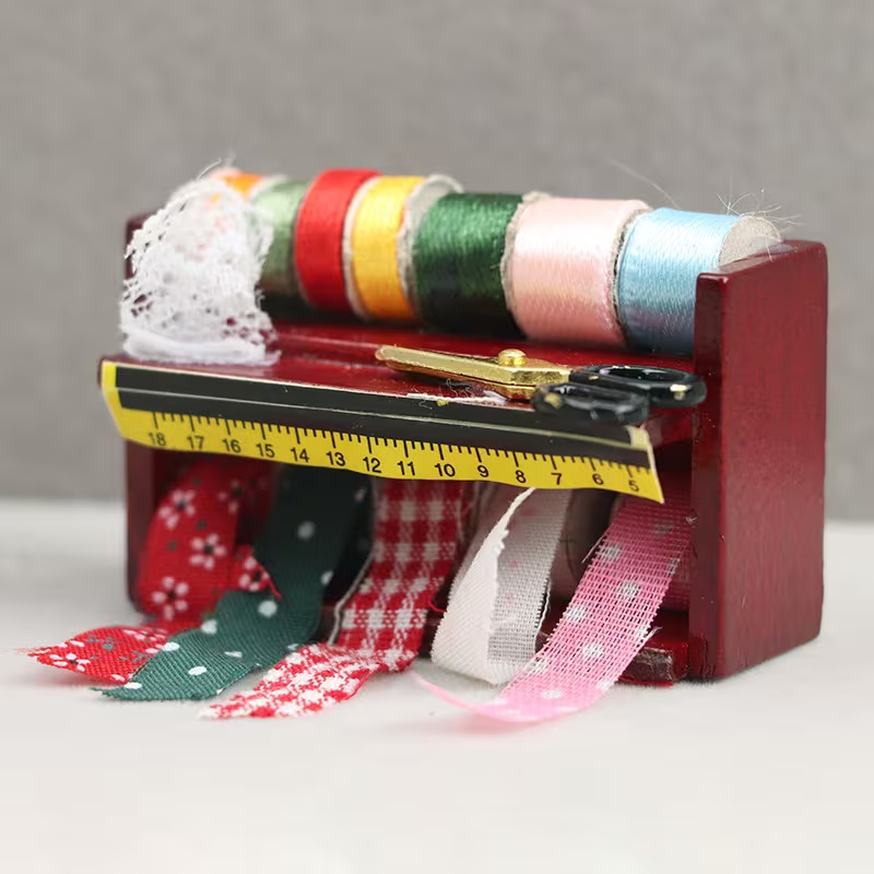 Caixa de Costura Miniatura par - Sewing Factory avaliação e preço