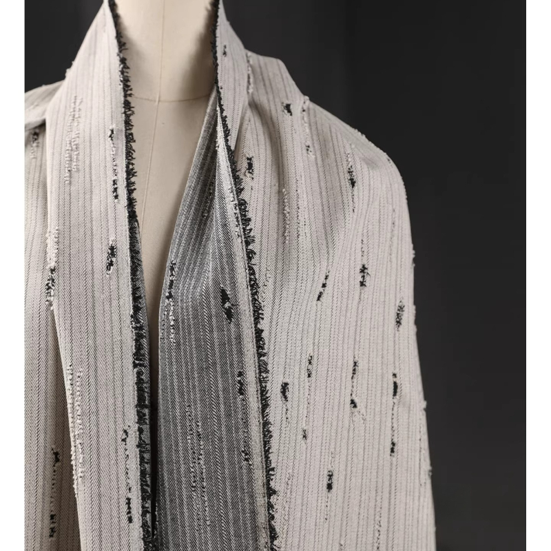 Tecido Jacquard de Algodão Den - Sewing Recycling avaliação e preço