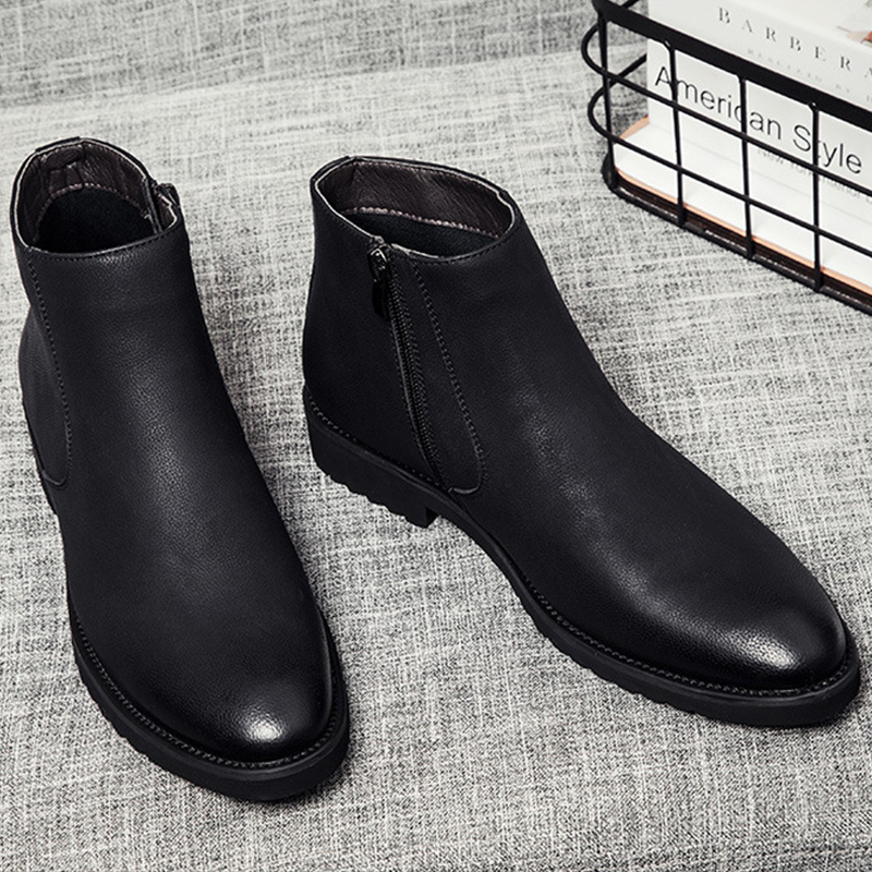 Moda chelsea botas masculinas  - Sewing Cotton avaliação e preço