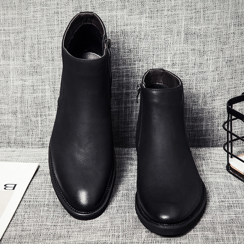 Moda chelsea botas masculinas  - Sewing Cotton avaliação e preço