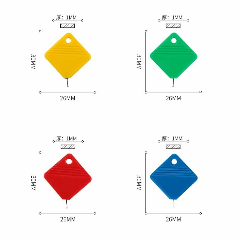 10 pçs/set guia para idosos ag - Seam Gauge Metal avaliação e preço
