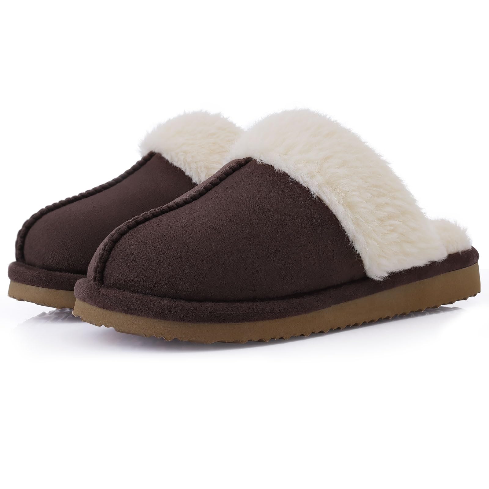 Litfun inverno fuzzy chinelos  - Sewing Cotton avaliação e preço