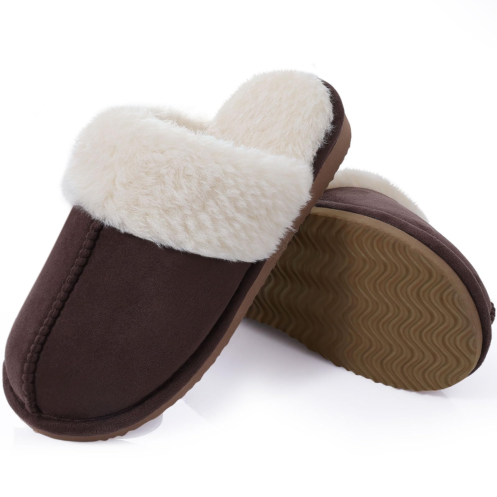 Litfun inverno fuzzy chinelos  - Sewing Cotton avaliação e preço