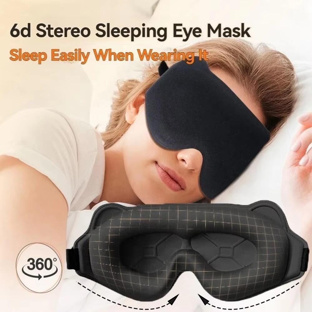 Nova Máscara de Olhos 3D para  - Sewing Cotton avaliação e preço