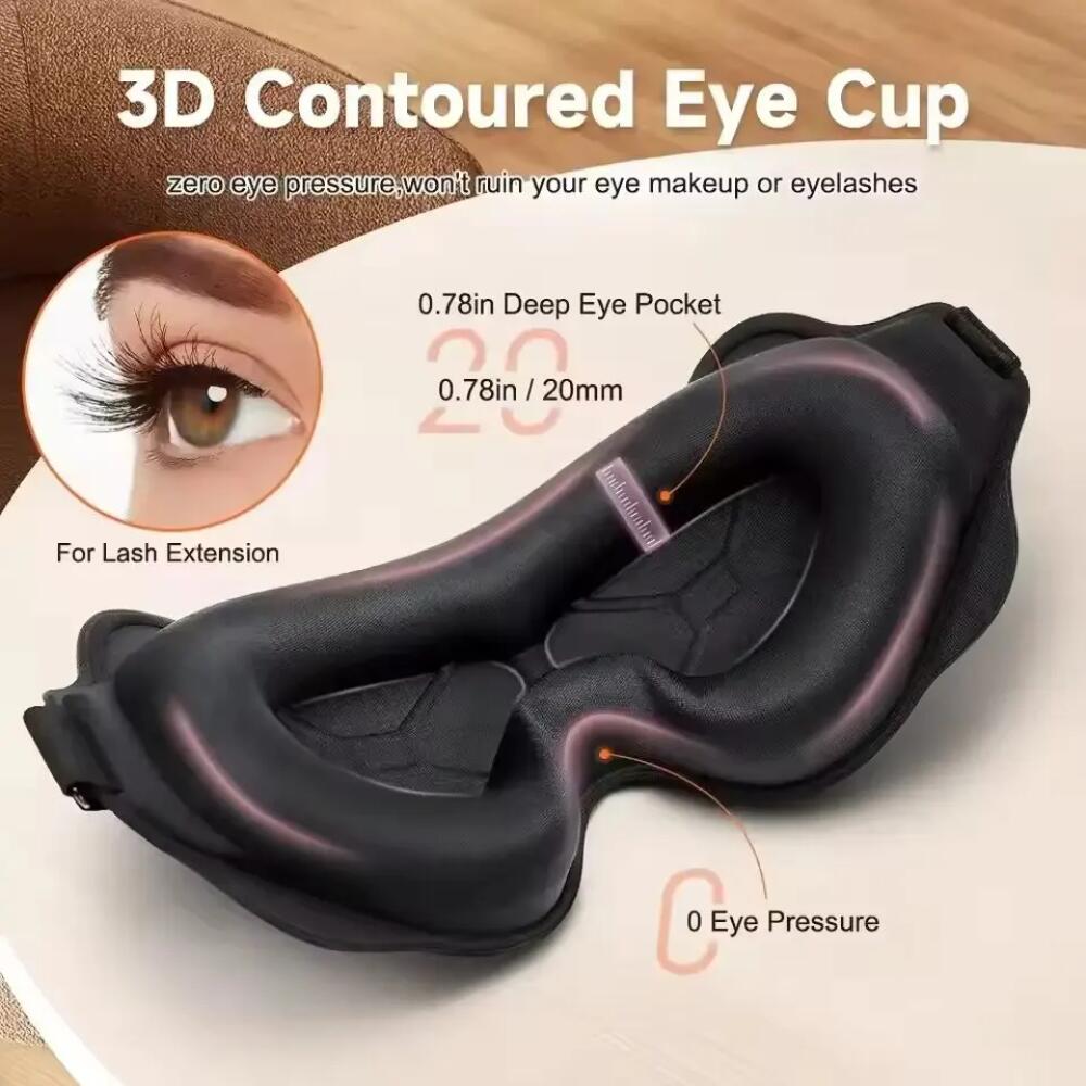 Nova Máscara de Olhos 3D para  - Sewing Cotton avaliação e preço