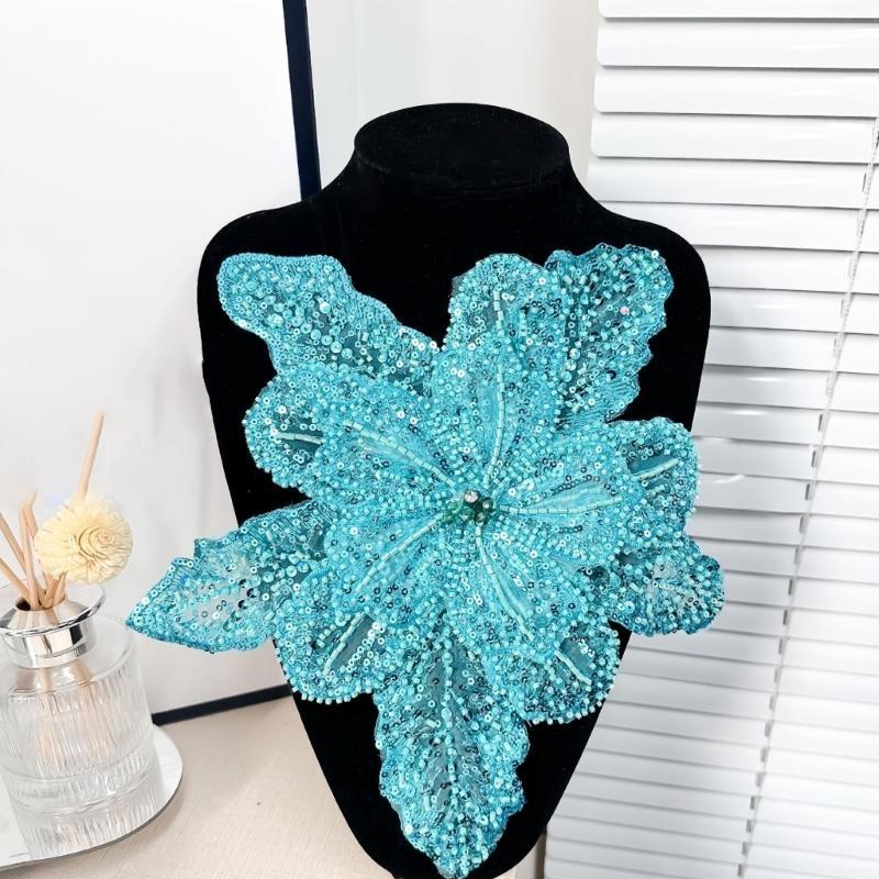 39BD guarnição apliques flores - Sewing Garments avaliação e preço