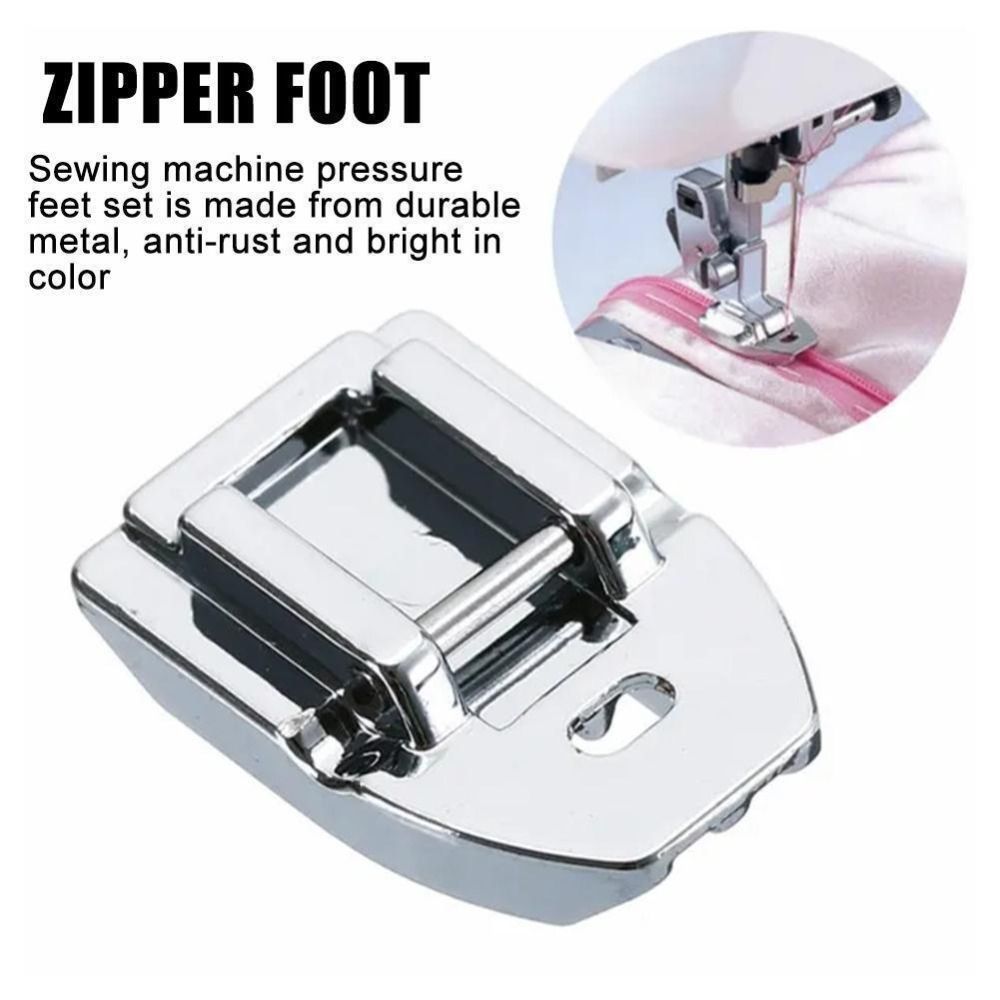 Pé de Máquina de Costura Multi - Zipper Foot Presser avaliação e preço