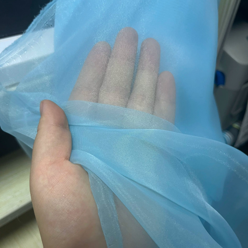 Tecido de Organza Chiffon Cinz - Sewing Garments avaliação e preço