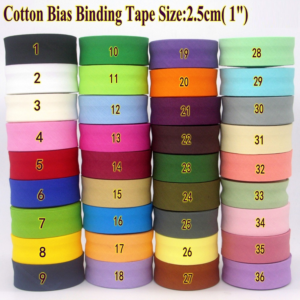 Fita de Viés de Algodão Dobrad - Binding Tape Bias avaliação e preço