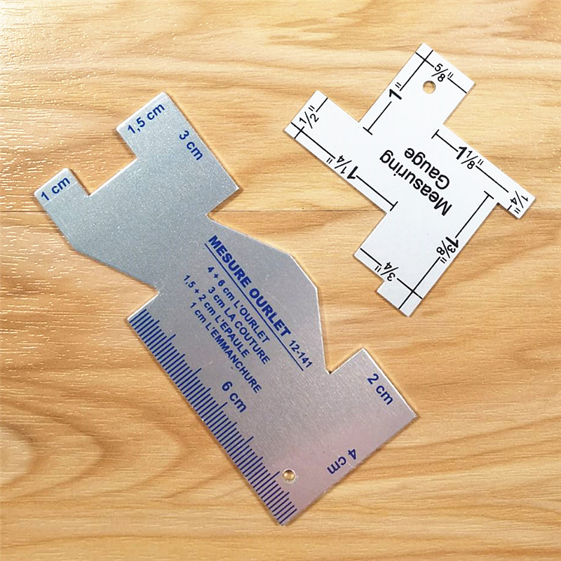 Medidor de medição de costura  - Seam Gauge Metal avaliação e preço