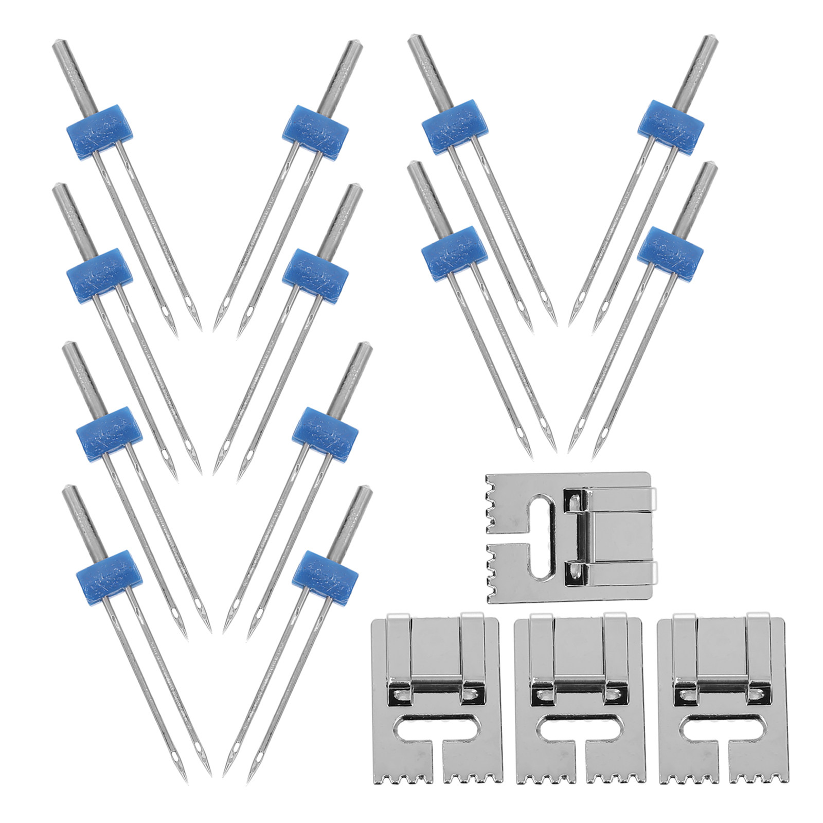 4 Conjuntos de Agulhas Duplas  - Sewing Machine Needle avaliação e preço