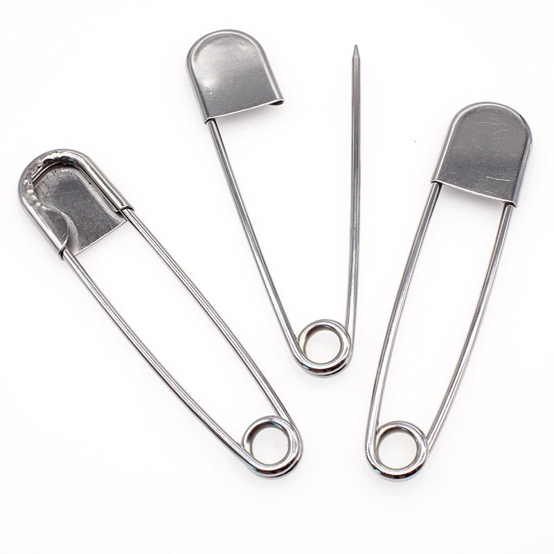 5 pçs tamanho grande prata pin - Sewing Tas avaliação e preço
